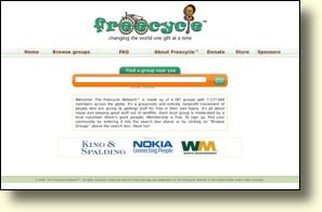 WebSite: The Freecycle Network