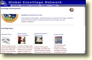 WebSite: Global Ecovillage Network