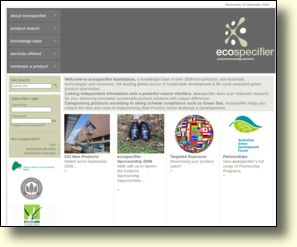 WebSite: ecospecifier