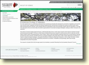 WebSite: Comparative Ecology Group