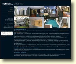 WebSite: Thomas Pal Architect