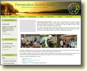 WebSite: Permaculture Sydney North