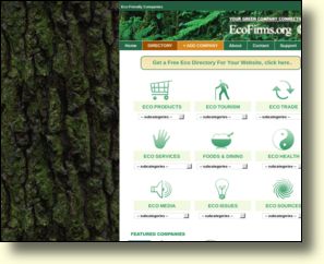 WebSite: Eco Friendly Companies Directory