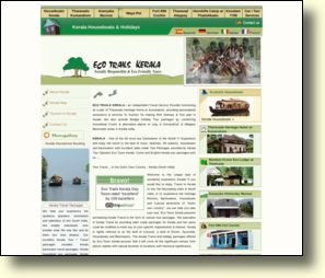 WebSite: Socially Responsible & Eco Friendly Tours in Kerala (India)