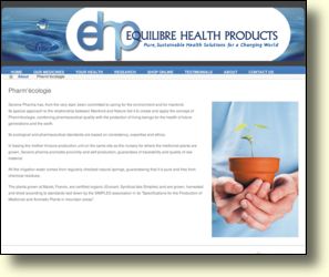 WebSite: Equilibre Health Products
