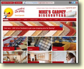 WebSite: Mikes Carpet Discounters