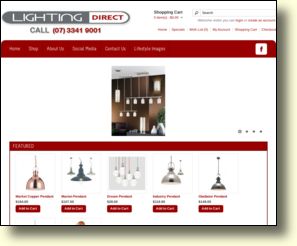 WebSite: Lighting Direct
